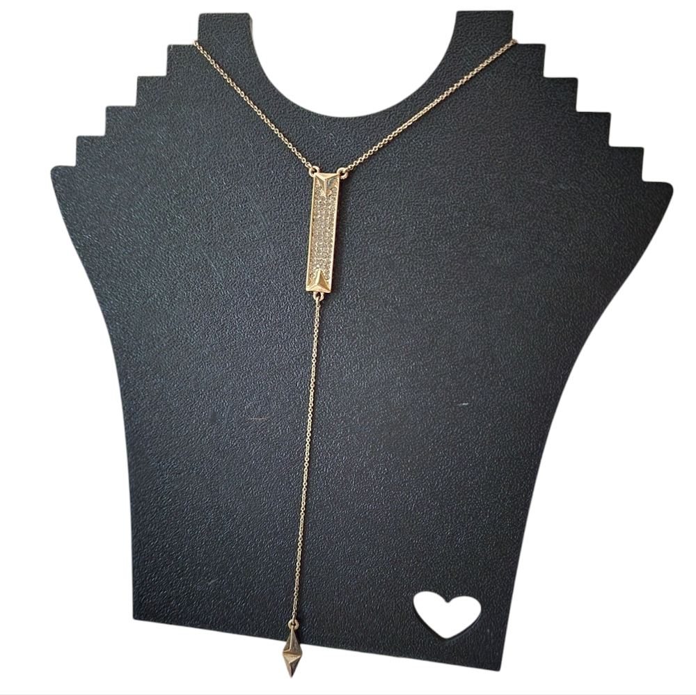 House of Harlow Dakota Drop necklace in gold